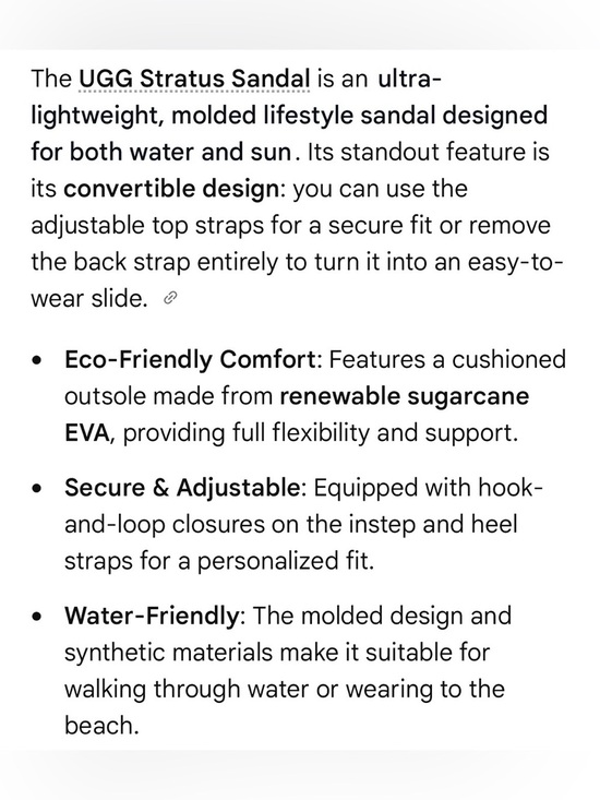 UGG Stratus Sandal main image 7